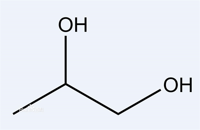 1,2-丙二醇结构式(图1)