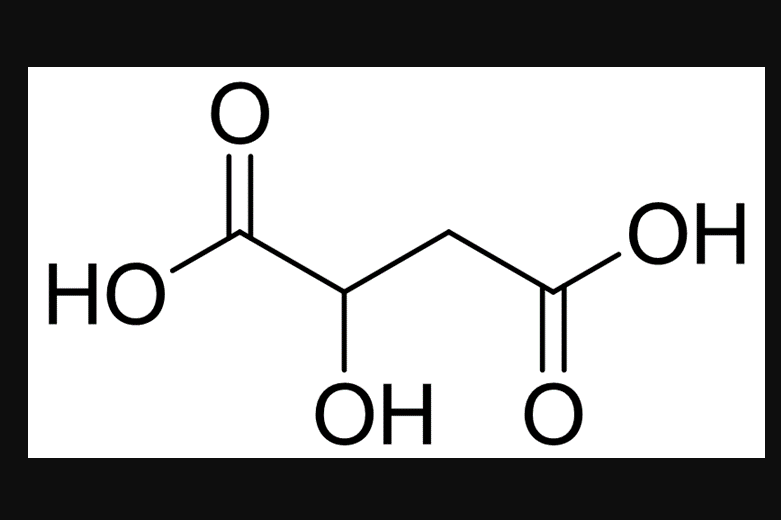 苹果酸结构式(图1)